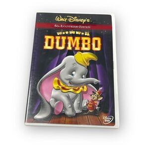 Disney's Dumbo 60th Anniversary Edition DVD Good Condition